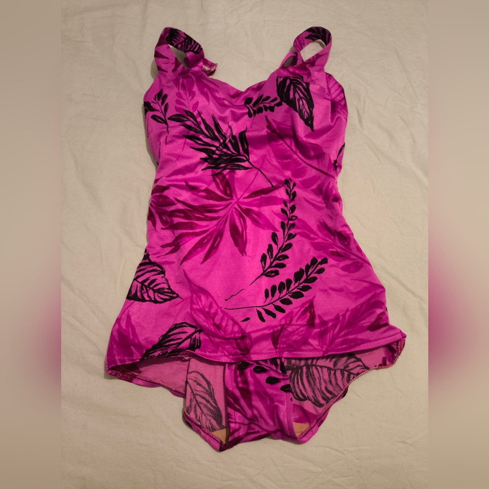 Hot Pink Swimsuit One-Piece
